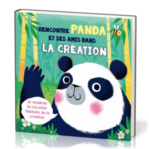 Rencontre panda et ses amis dans la création